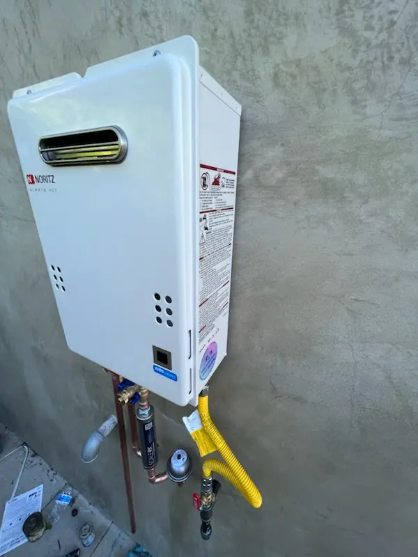 Tankless water heater installation for Crescent Beach homes