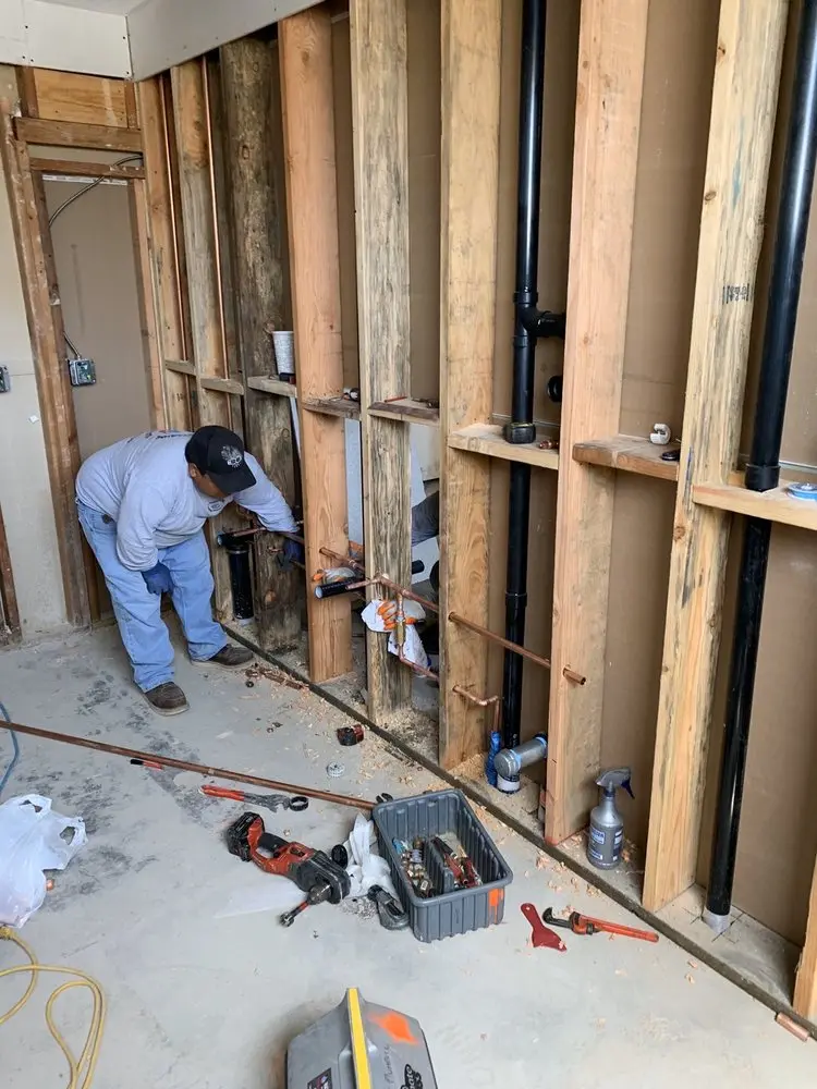 Commercial rough-in plumbing for Commercial Plumbing in Crescent Beach